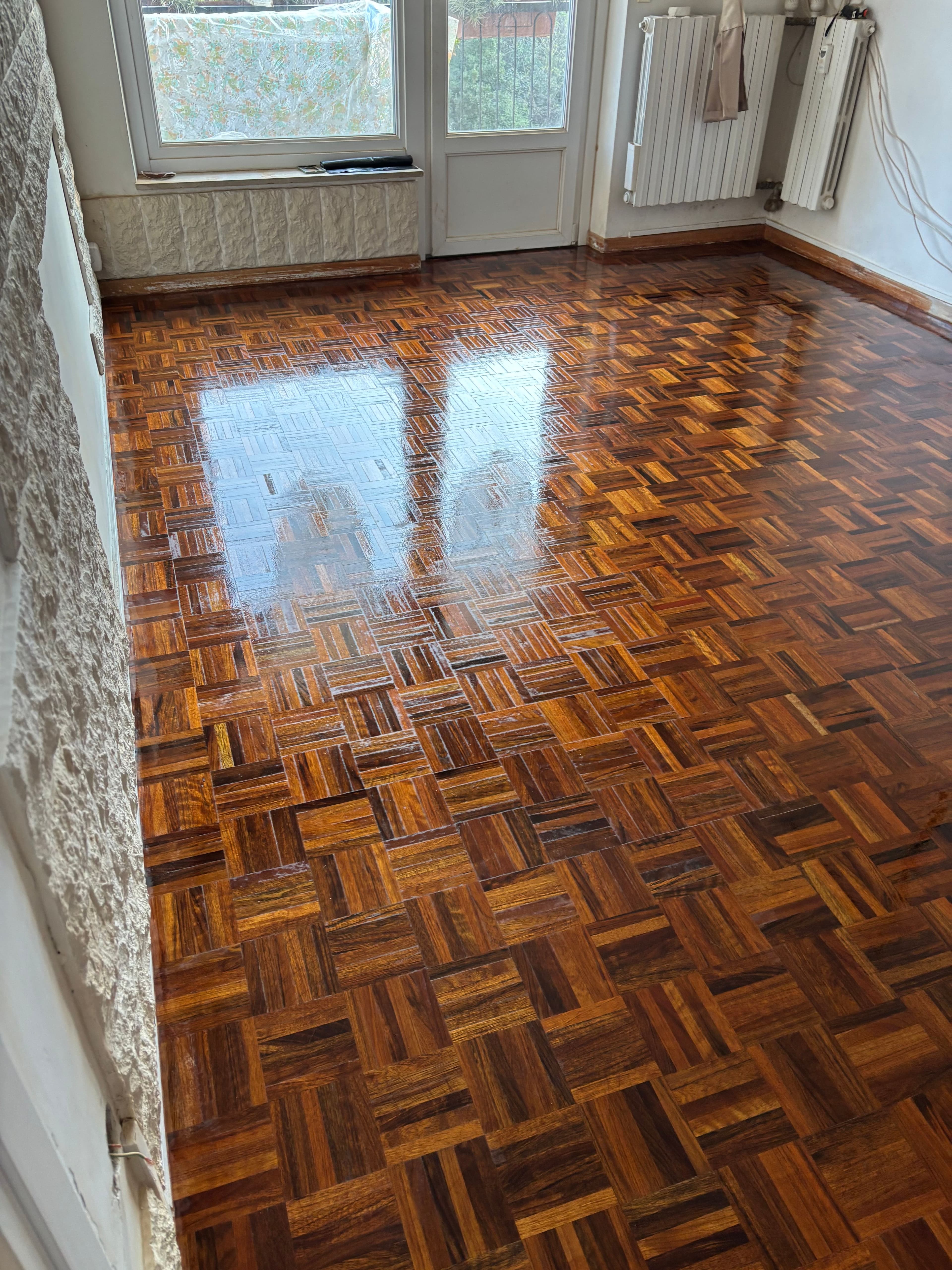 Restauro parquet Rapallo